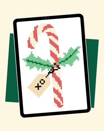Candy Cane Digital Chart - Charts for Charity 2025