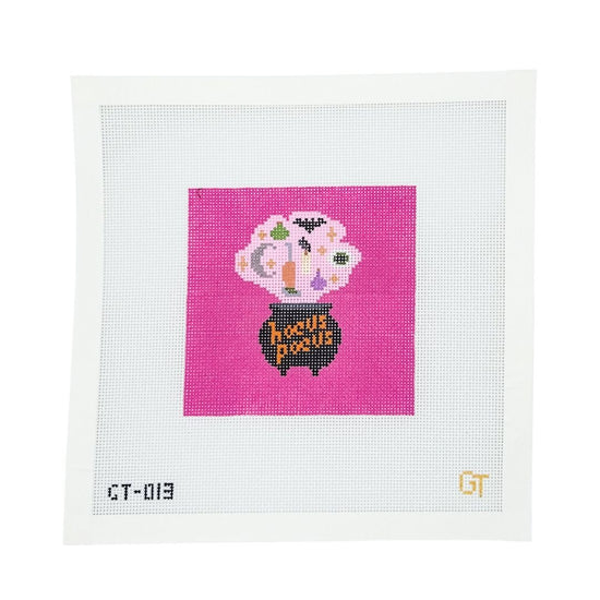 Hocus Pocus 4-inch 18 mesh needlepoint canvas