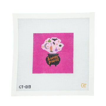 Hocus Pocus 4-inch 18 mesh needlepoint canvas